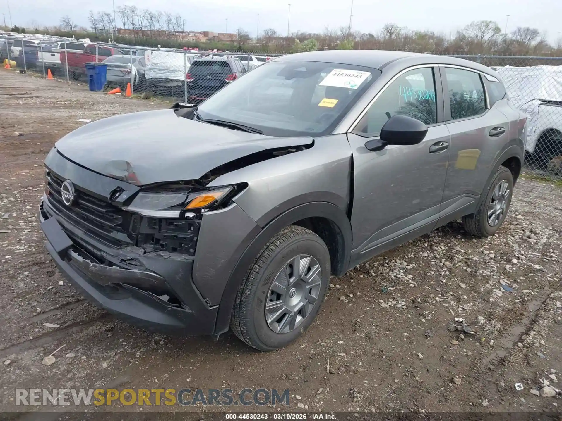 2 Photograph of a damaged car 3N8AP6BA9SL378093 NISSAN KICKS 2025