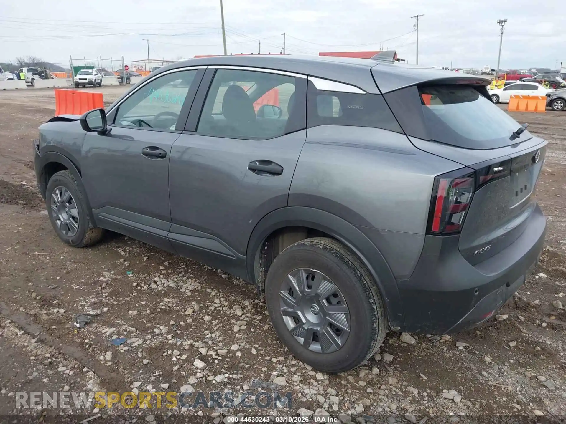 3 Photograph of a damaged car 3N8AP6BA9SL378093 NISSAN KICKS 2025