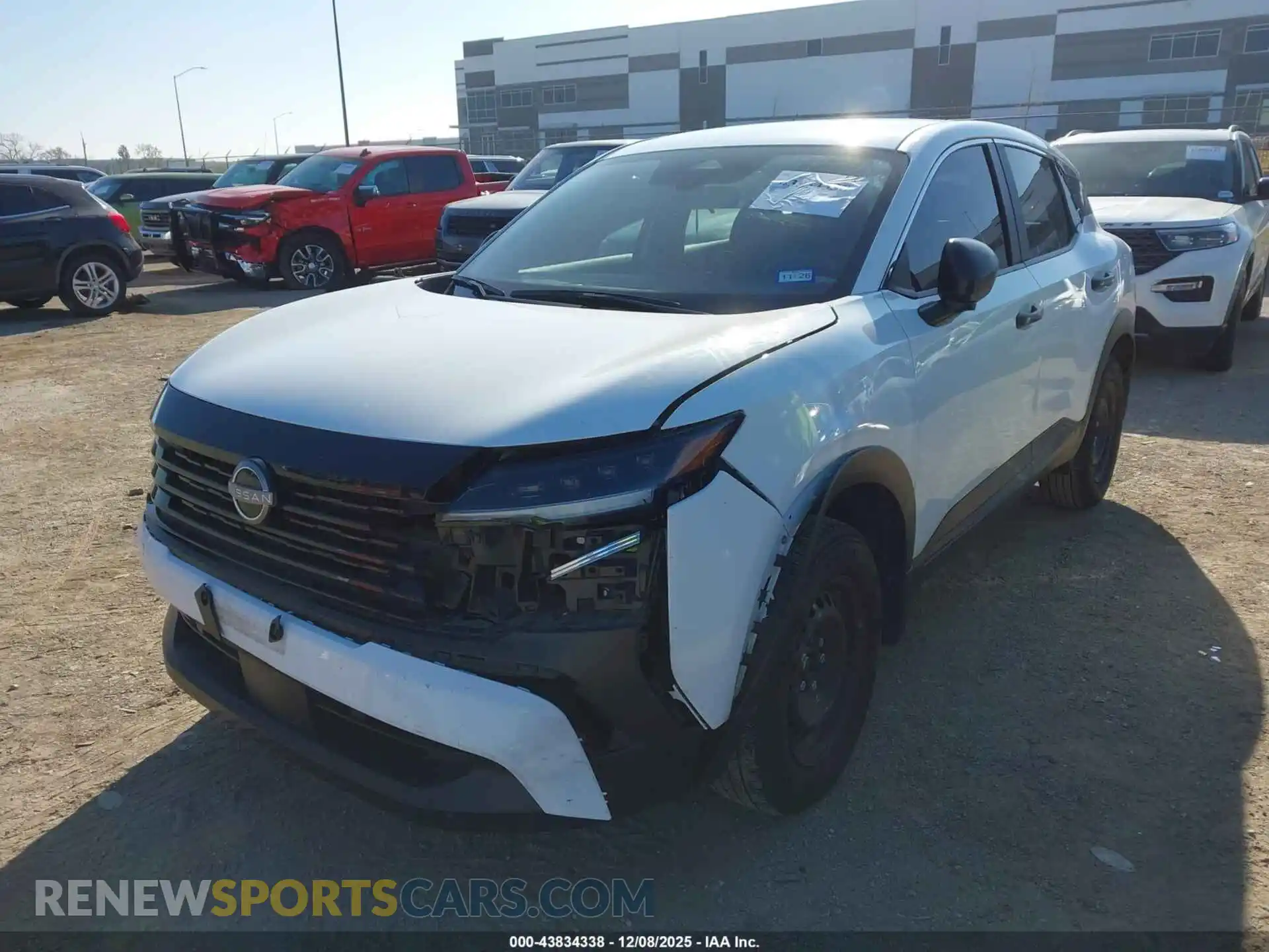 2 Photograph of a damaged car 3N8AP6BAXSL303872 NISSAN KICKS 2025