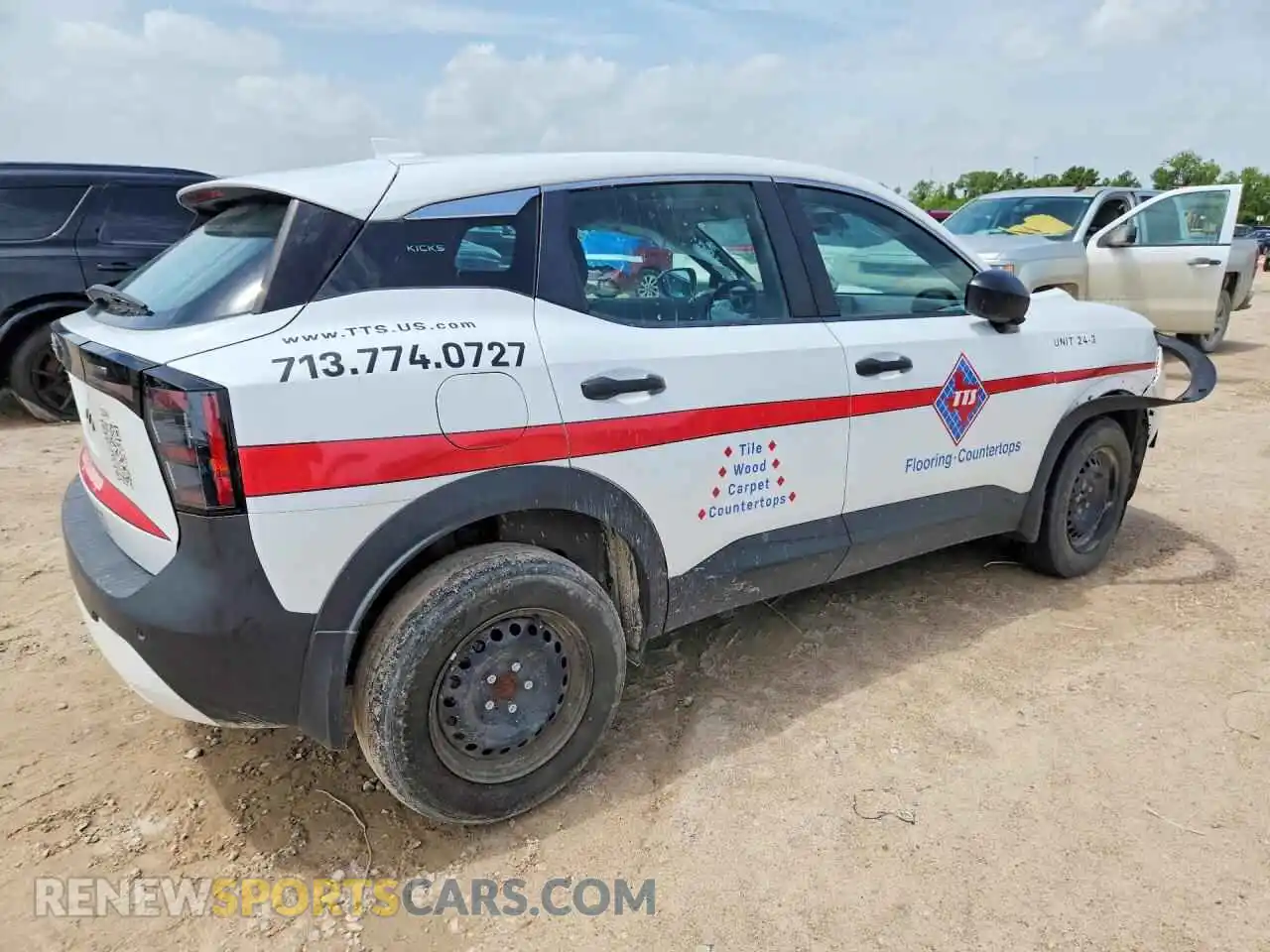 3 Photograph of a damaged car 3N8AP6BAXSL304181 NISSAN KICKS 2025