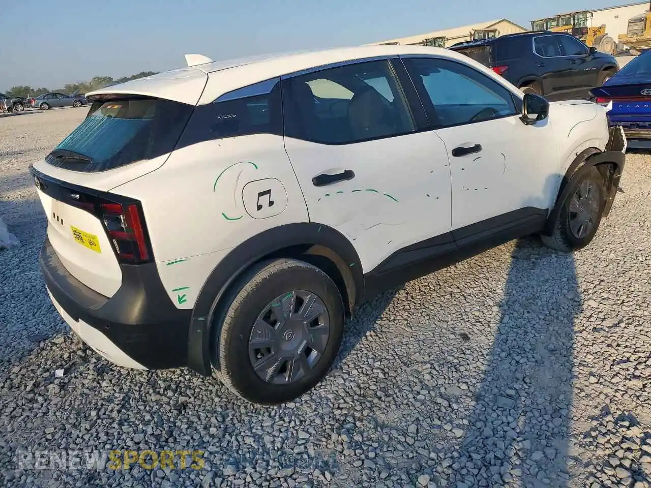 3 Photograph of a damaged car 3N8AP6BAXSL372738 NISSAN KICKS 2025