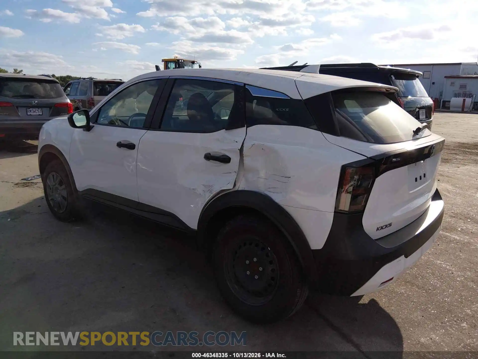 3 Photograph of a damaged car 3N8AP6BAXSL390737 NISSAN KICKS 2025