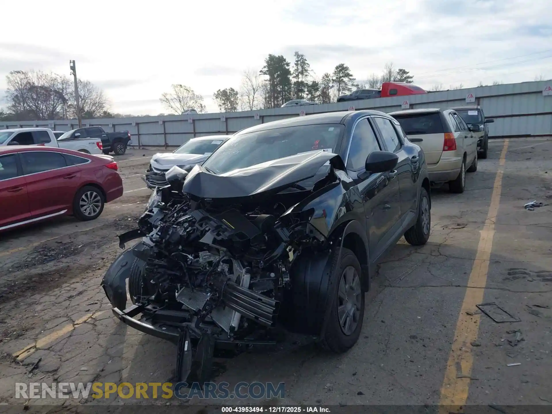 2 Photograph of a damaged car 3N8AP6BAXSL394044 NISSAN KICKS 2025