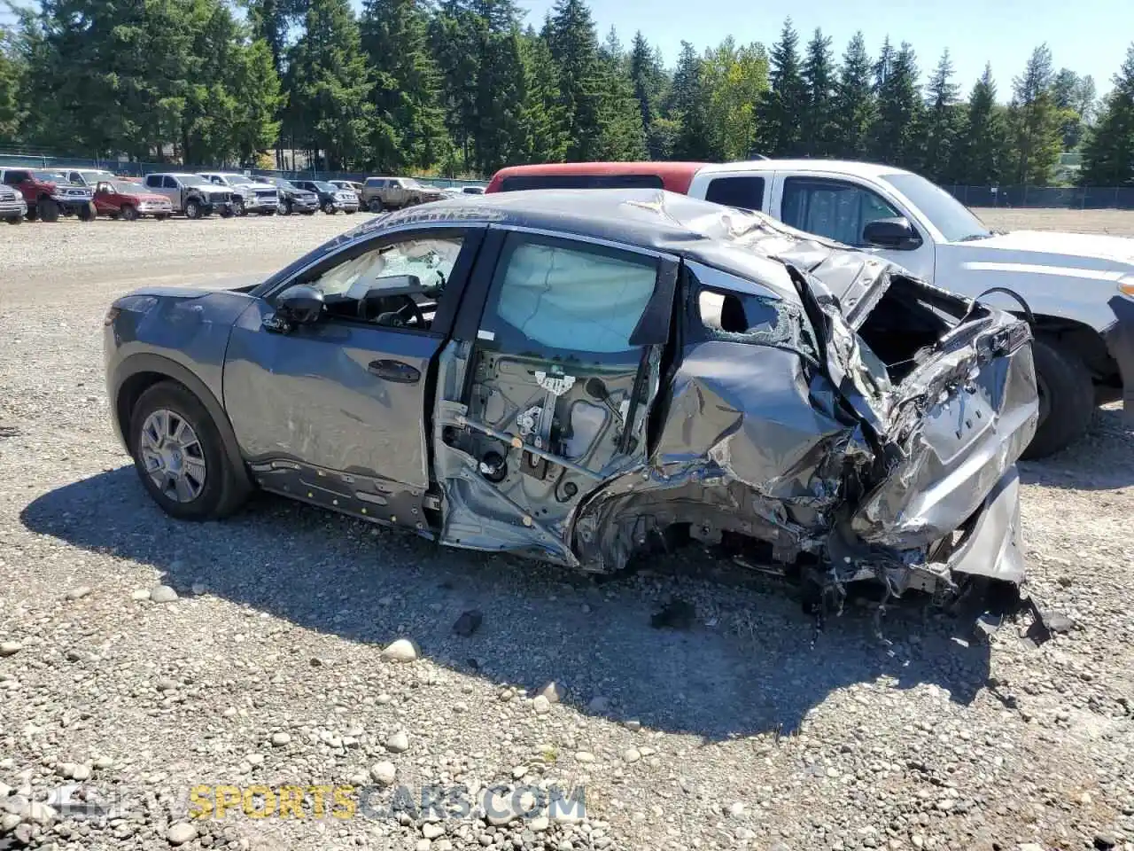 2 Photograph of a damaged car 3N8AP6BB0SL376211 NISSAN KICKS 2025
