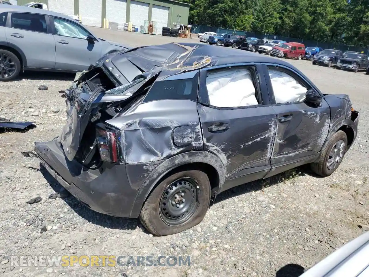 3 Photograph of a damaged car 3N8AP6BB0SL376211 NISSAN KICKS 2025