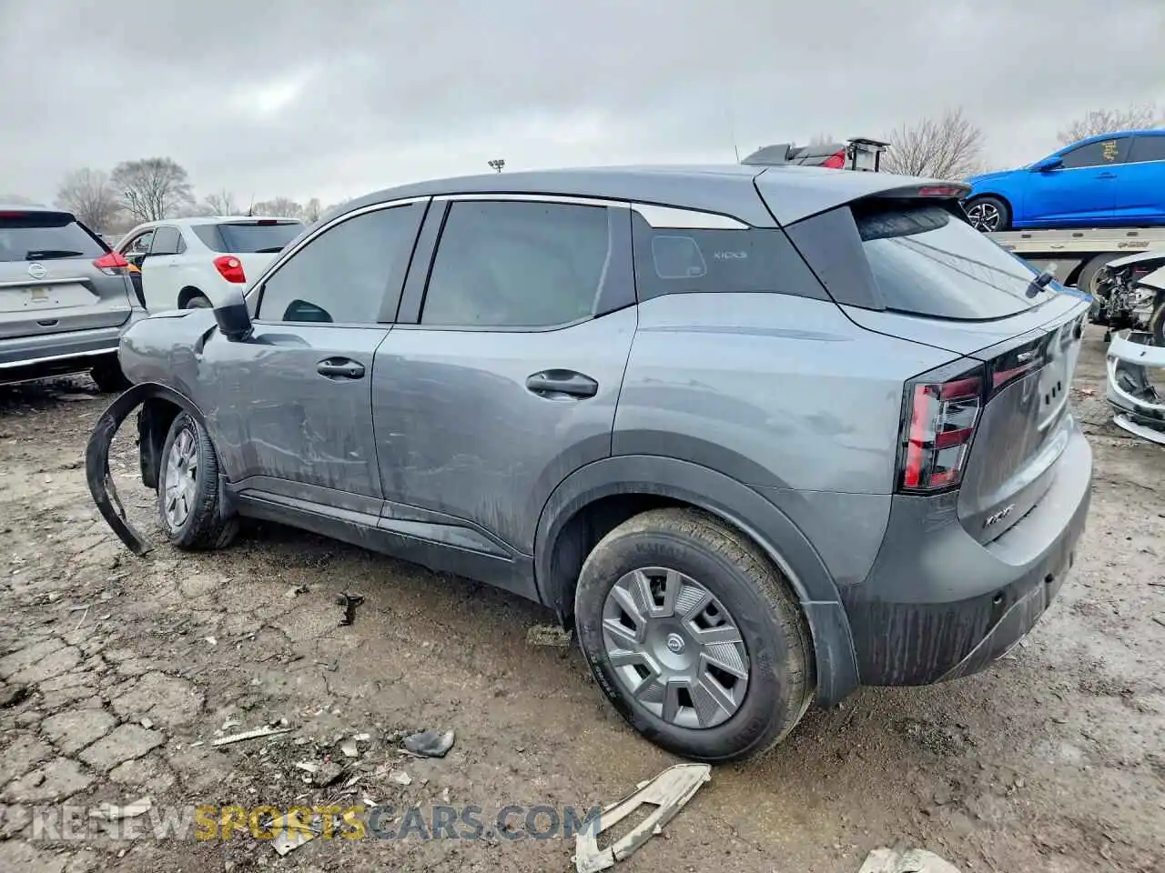 2 Photograph of a damaged car 3N8AP6BB0SL376483 NISSAN KICKS 2025