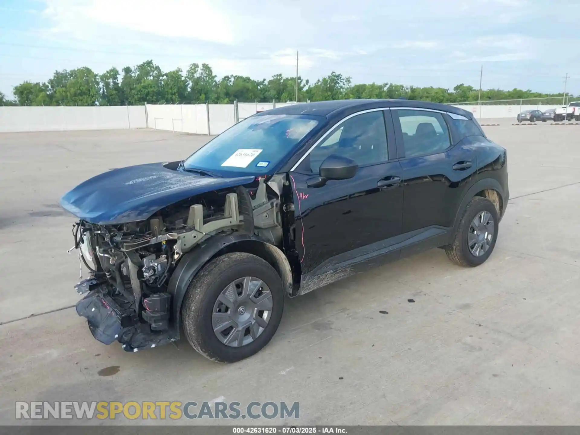 2 Photograph of a damaged car 3N8AP6BB3SL363792 NISSAN KICKS 2025