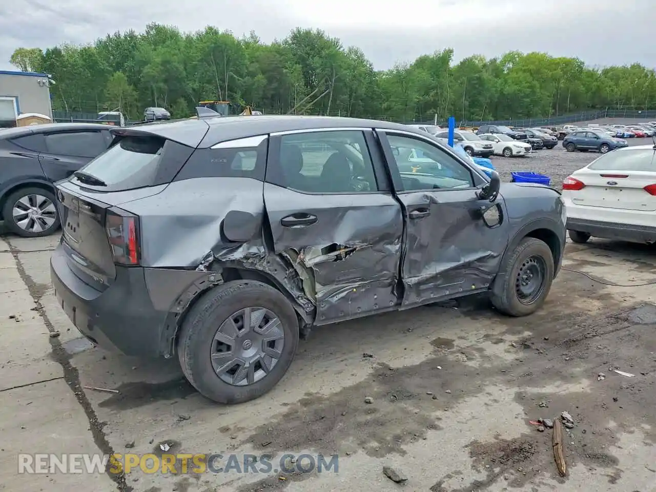 3 Photograph of a damaged car 3N8AP6BB7SL326180 NISSAN KICKS 2025