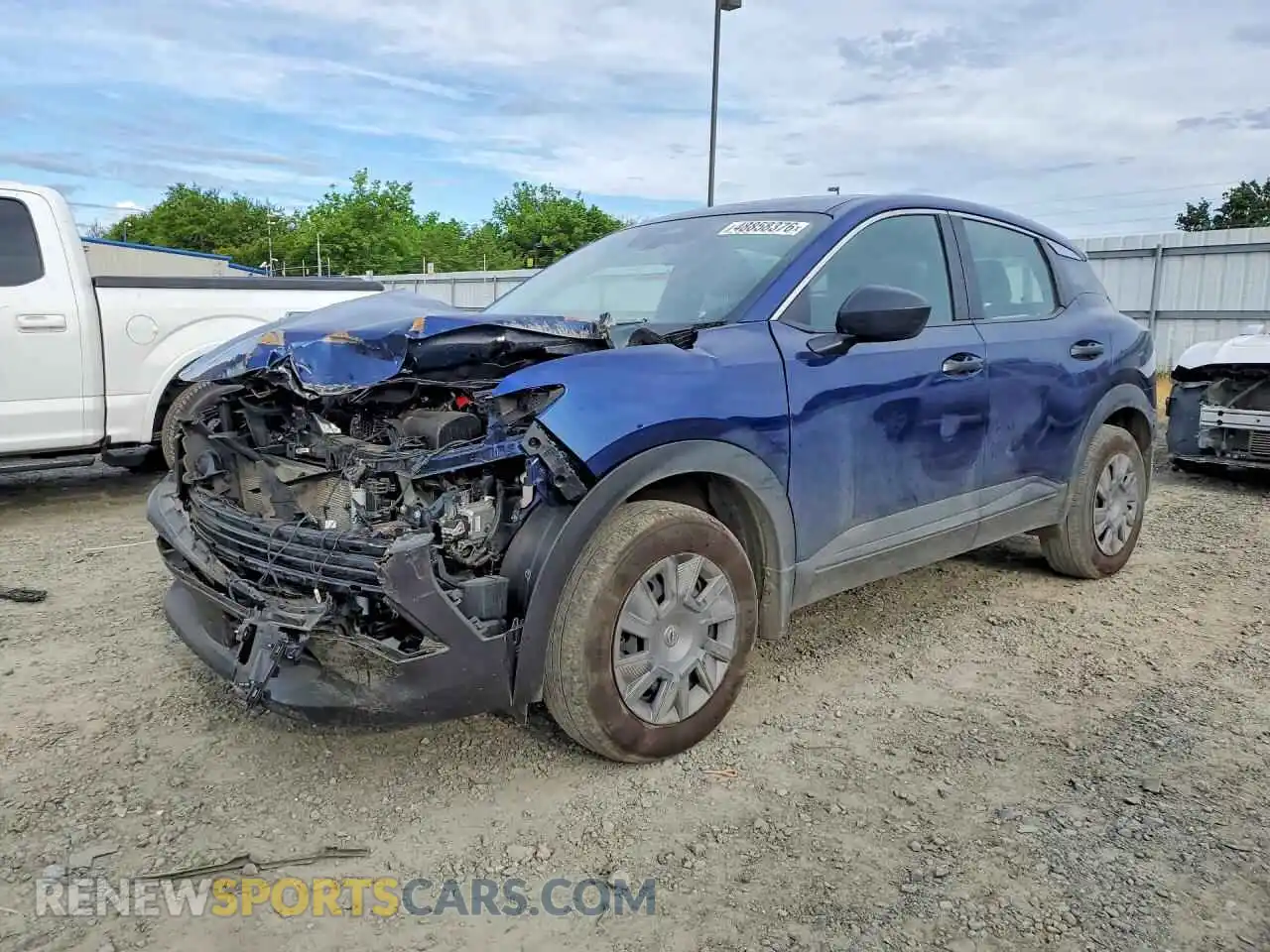 1 Photograph of a damaged car 3N8AP6BB8SL310165 NISSAN KICKS 2025