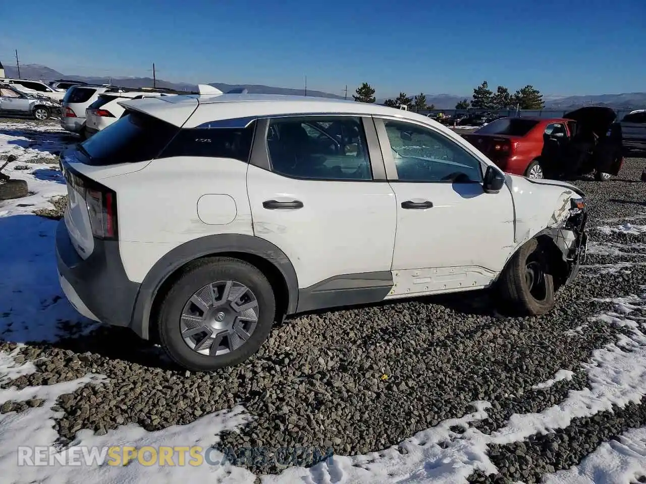 3 Photograph of a damaged car 3N8AP6BB8SL346695 NISSAN KICKS 2025
