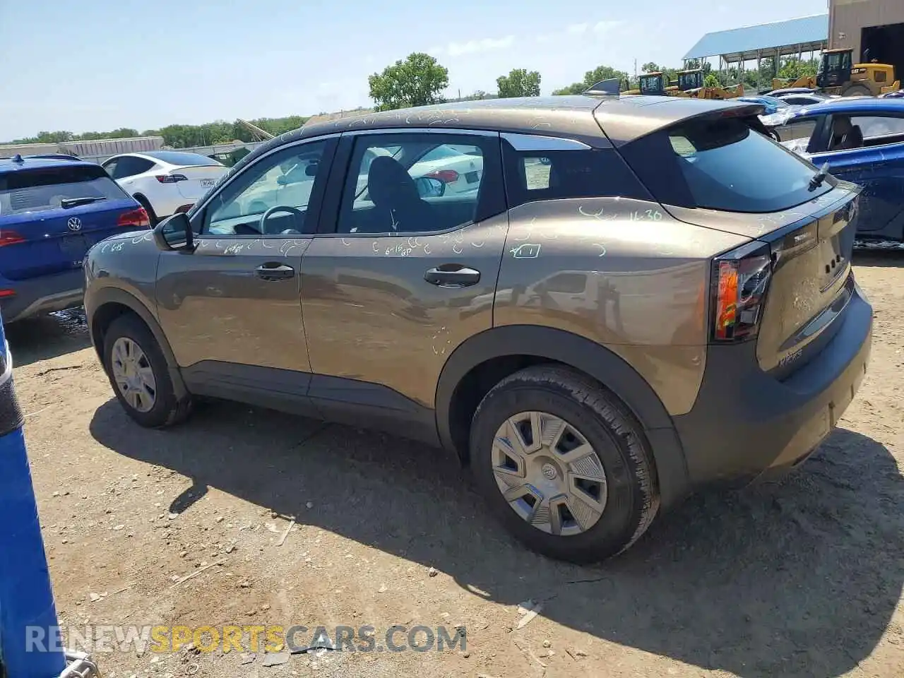 2 Photograph of a damaged car 3N8AP6BB8SL371886 NISSAN KICKS 2025