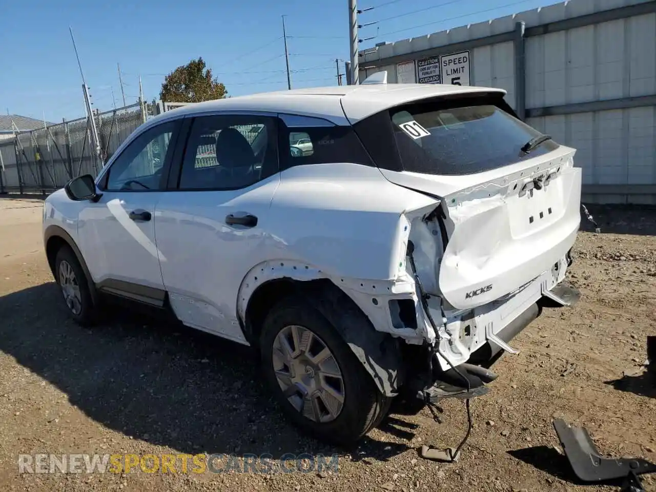 2 Фотография поврежденного автомобиля 3N8AP6BB8SL385738 NISSAN KICKS 2025