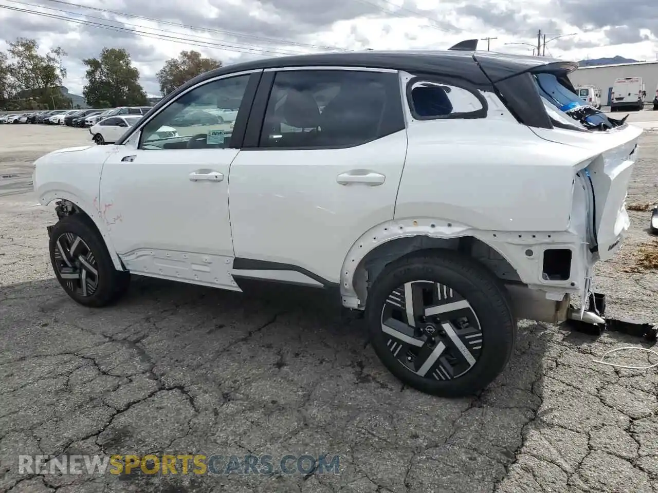 2 Photograph of a damaged car 3N8AP6CA0SL443279 NISSAN KICKS 2025