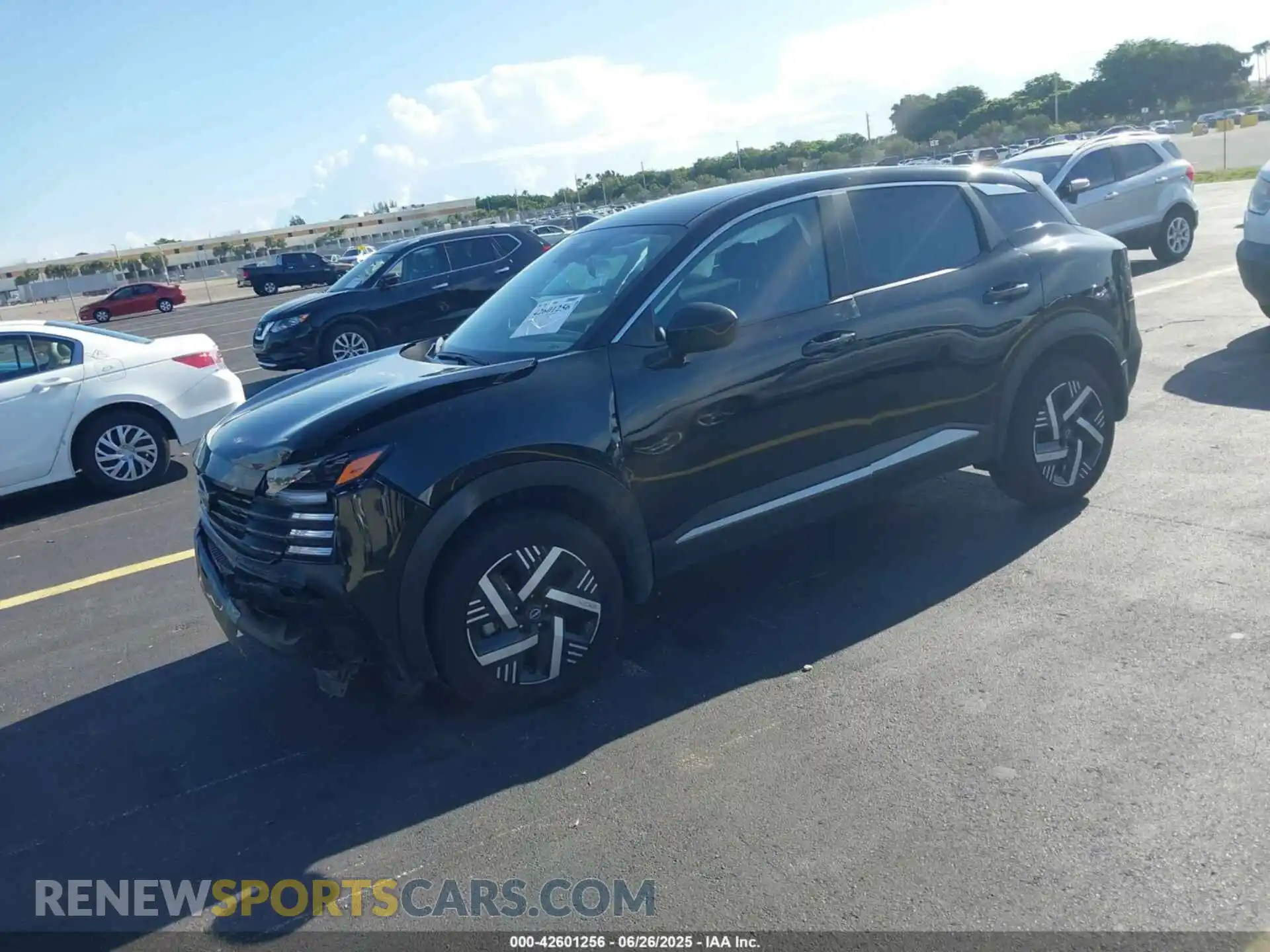 2 Photograph of a damaged car 3N8AP6CA1SL322602 NISSAN KICKS 2025