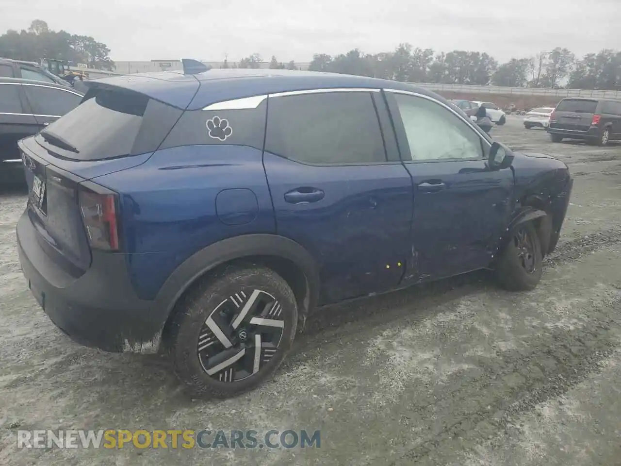 3 Photograph of a damaged car 3N8AP6CA2SL372425 NISSAN KICKS 2025