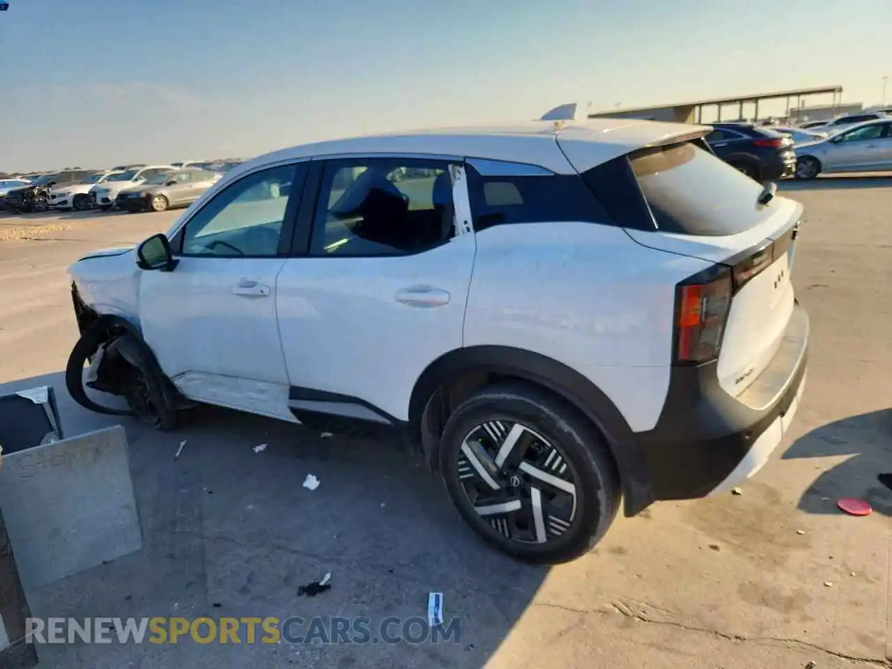 2 Photograph of a damaged car 3N8AP6CA2SL437290 NISSAN KICKS 2025