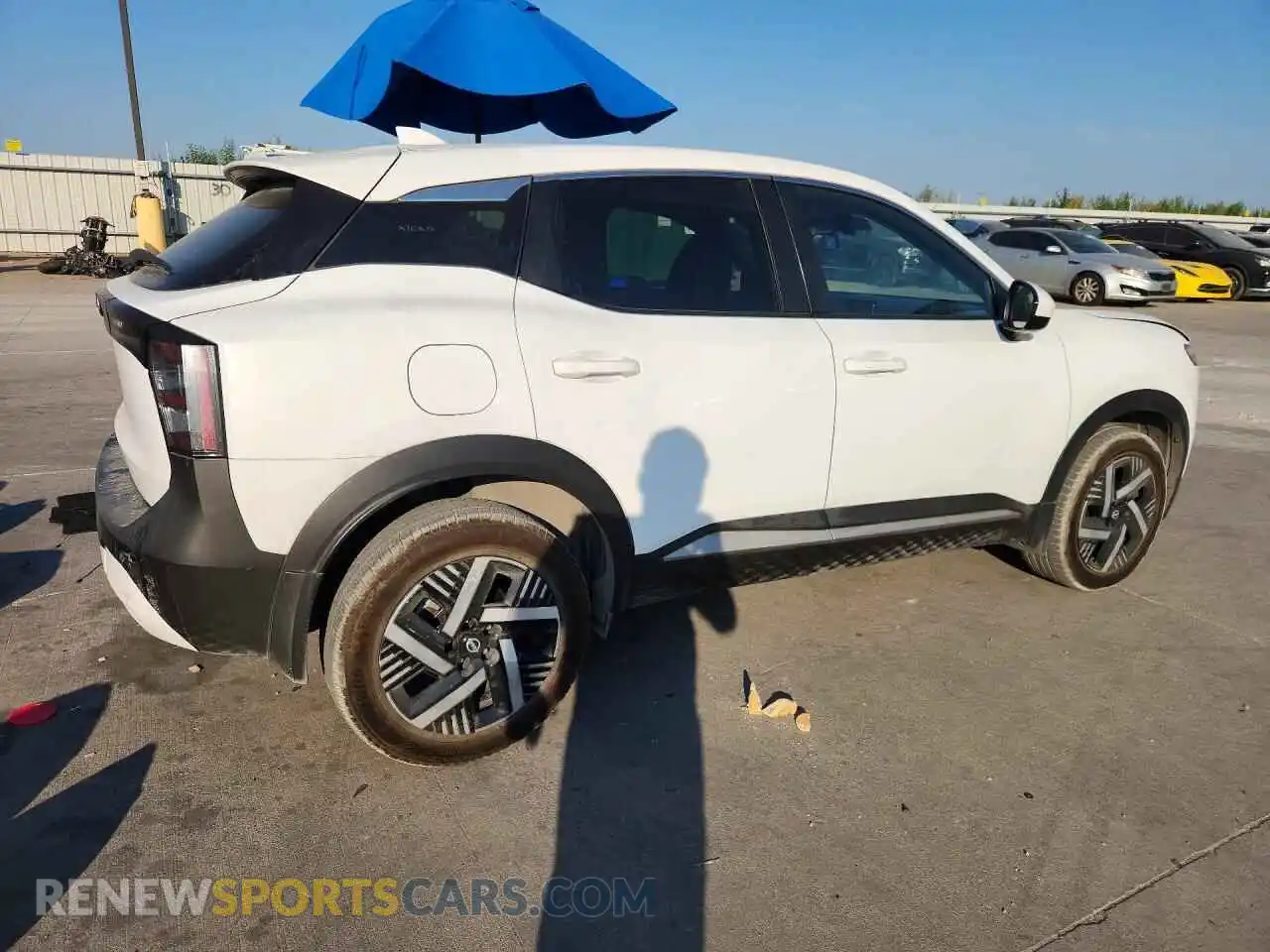 3 Photograph of a damaged car 3N8AP6CA2SL437290 NISSAN KICKS 2025