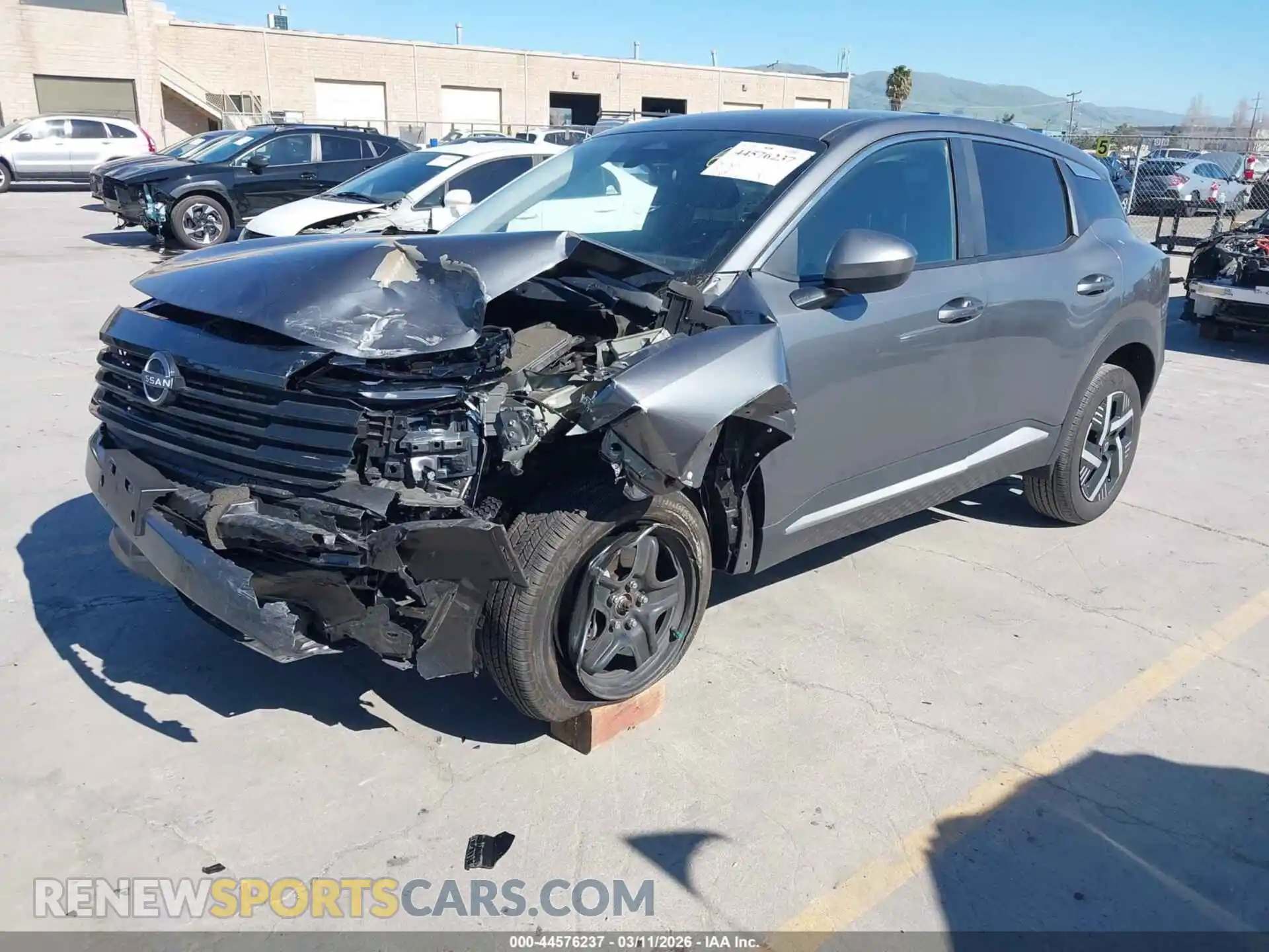 2 Photograph of a damaged car 3N8AP6CA3SL346805 NISSAN KICKS 2025
