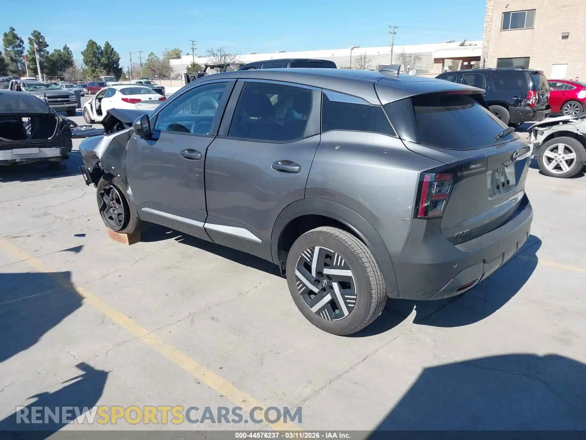 3 Photograph of a damaged car 3N8AP6CA3SL346805 NISSAN KICKS 2025