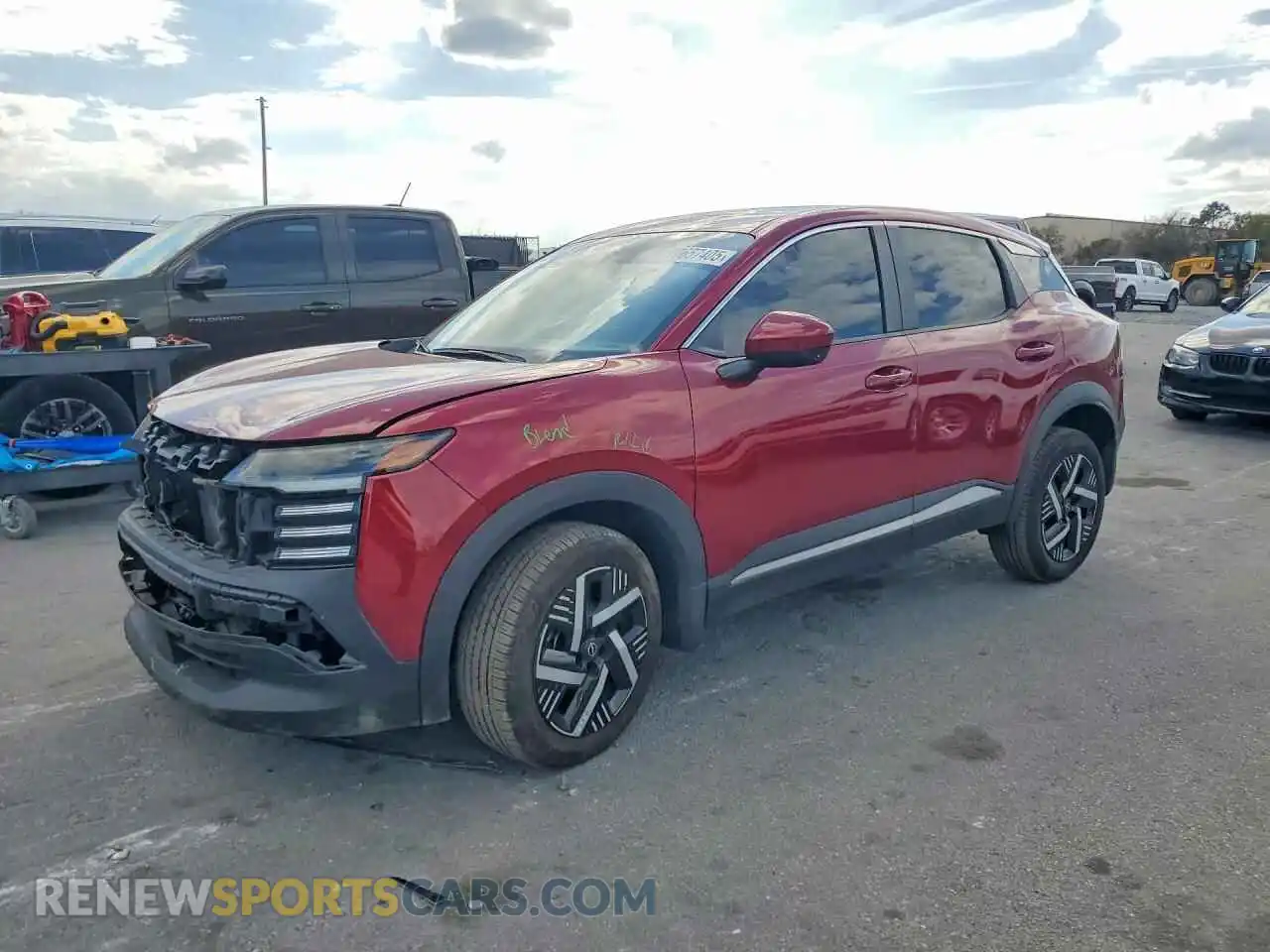 1 Photograph of a damaged car 3N8AP6CA5SL309772 NISSAN KICKS 2025