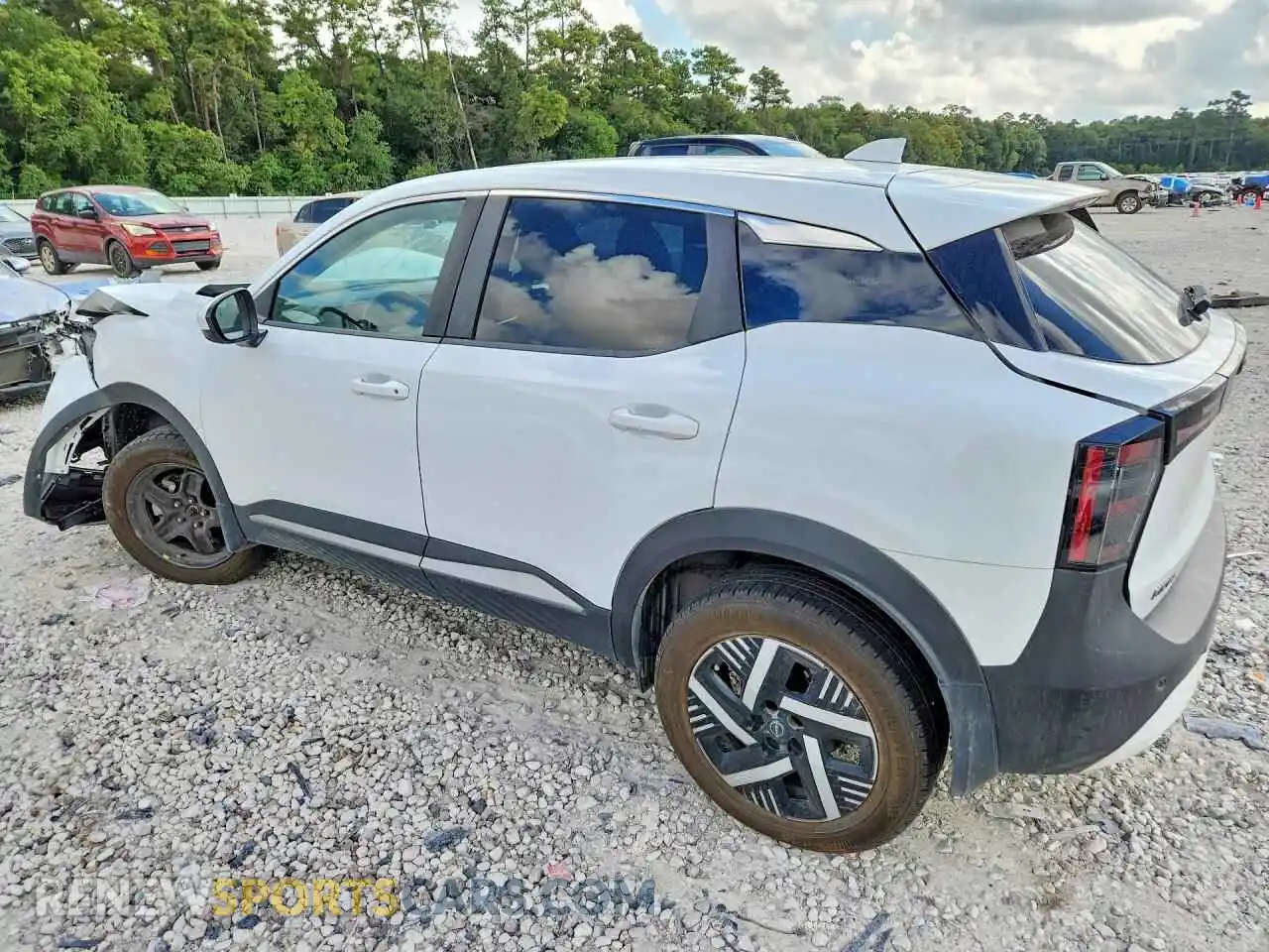 2 Photograph of a damaged car 3N8AP6CA5SL338544 NISSAN KICKS 2025
