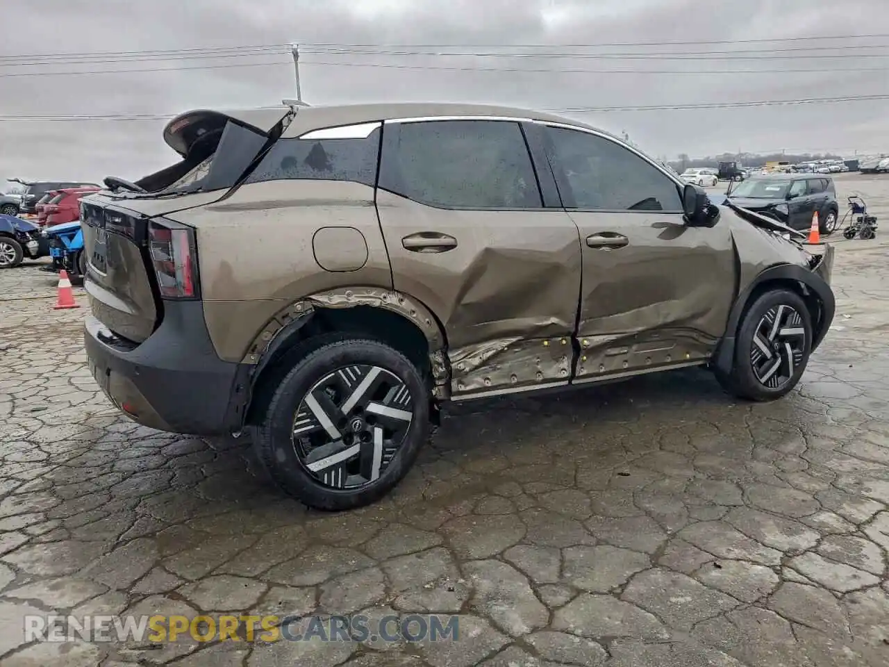 3 Photograph of a damaged car 3N8AP6CA5SL393107 NISSAN KICKS 2025