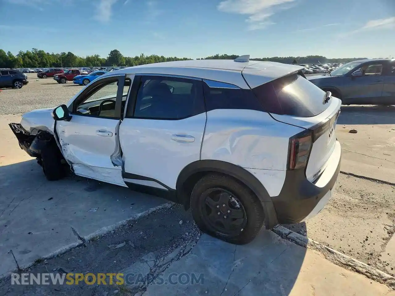 2 Photograph of a damaged car 3N8AP6CA5SL430558 NISSAN KICKS 2025