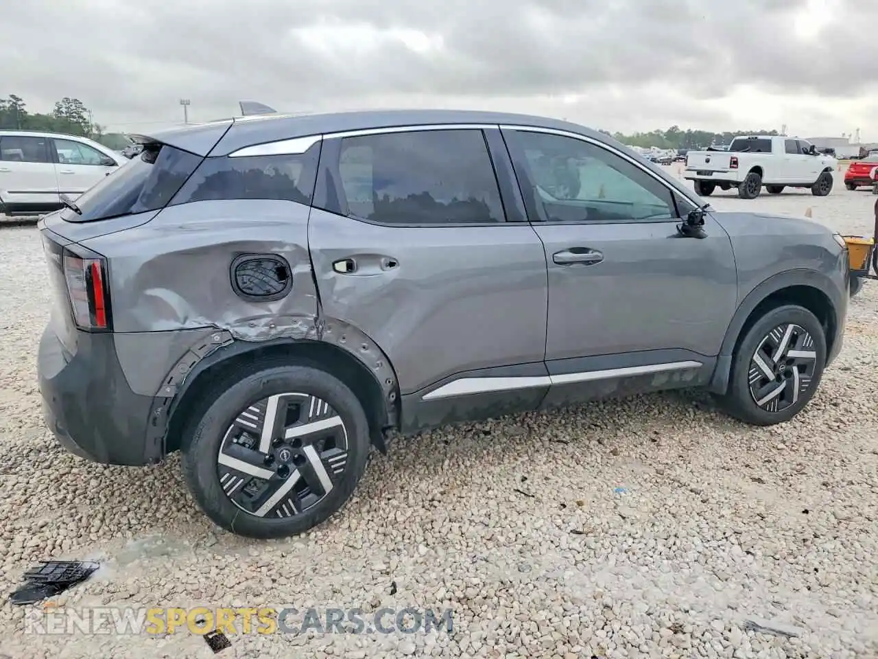 3 Photograph of a damaged car 3N8AP6CA6SL355904 NISSAN KICKS 2025
