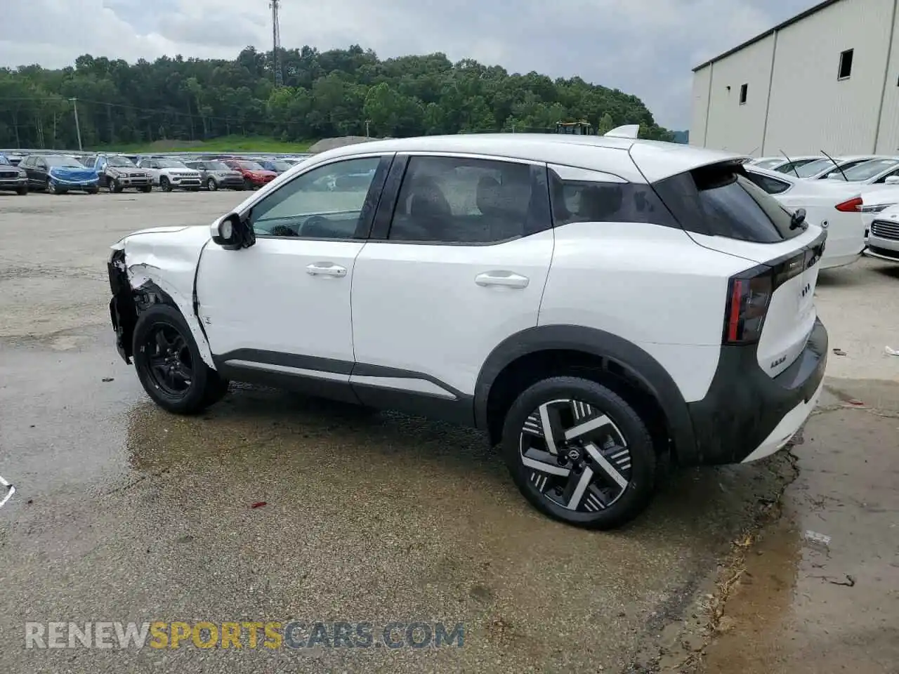 2 Photograph of a damaged car 3N8AP6CA6SL384142 NISSAN KICKS 2025
