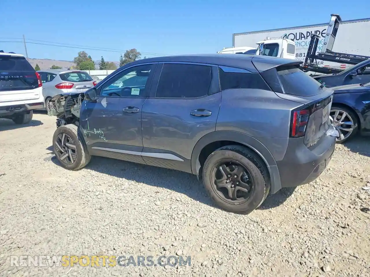 2 Photograph of a damaged car 3N8AP6CA7SL314827 NISSAN KICKS 2025