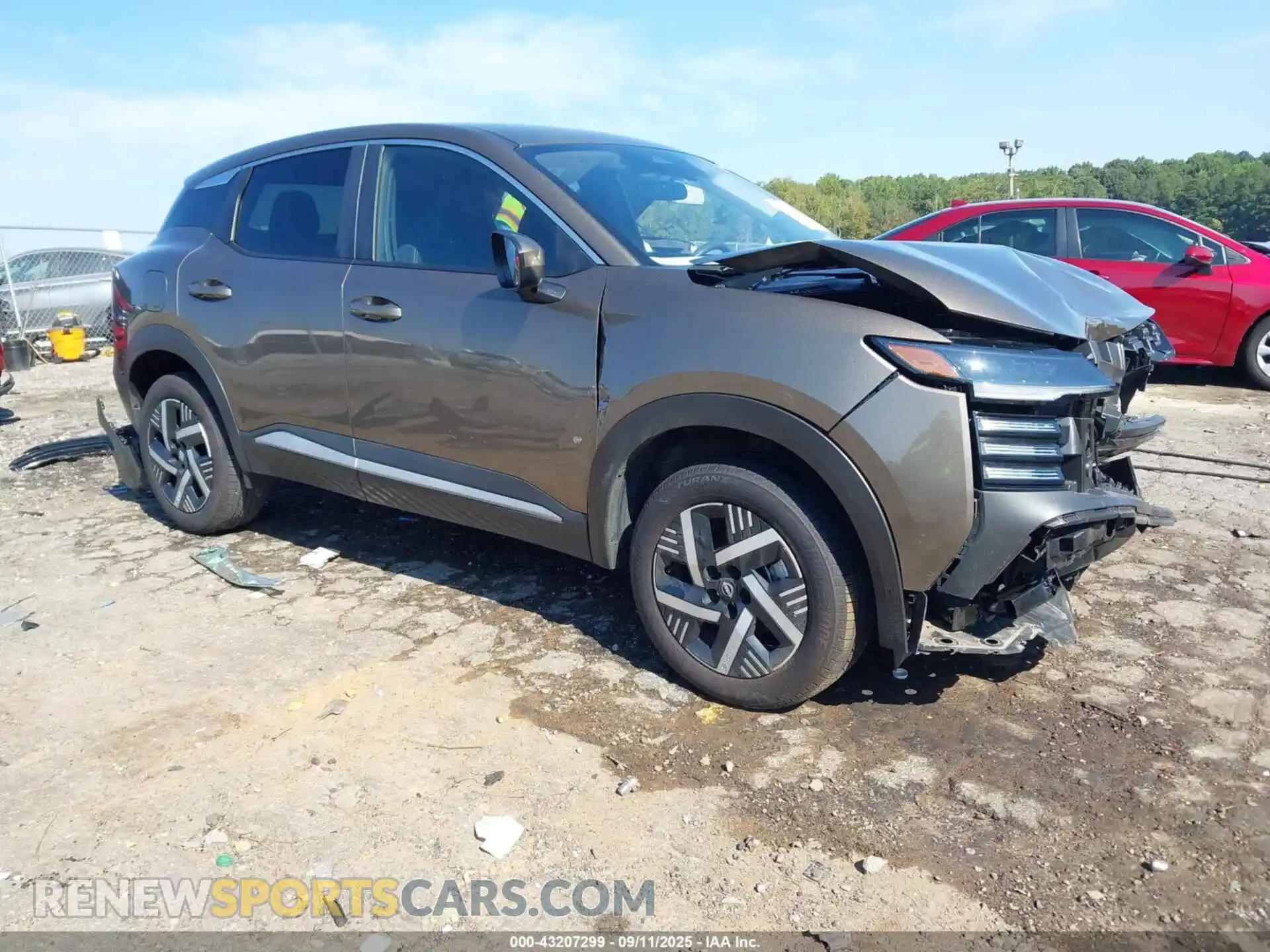 1 Photograph of a damaged car 3N8AP6CA7SL373005 NISSAN KICKS 2025