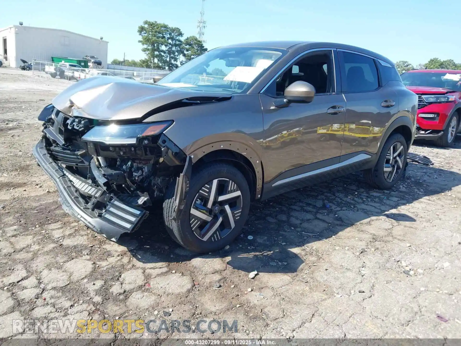 2 Photograph of a damaged car 3N8AP6CA7SL373005 NISSAN KICKS 2025