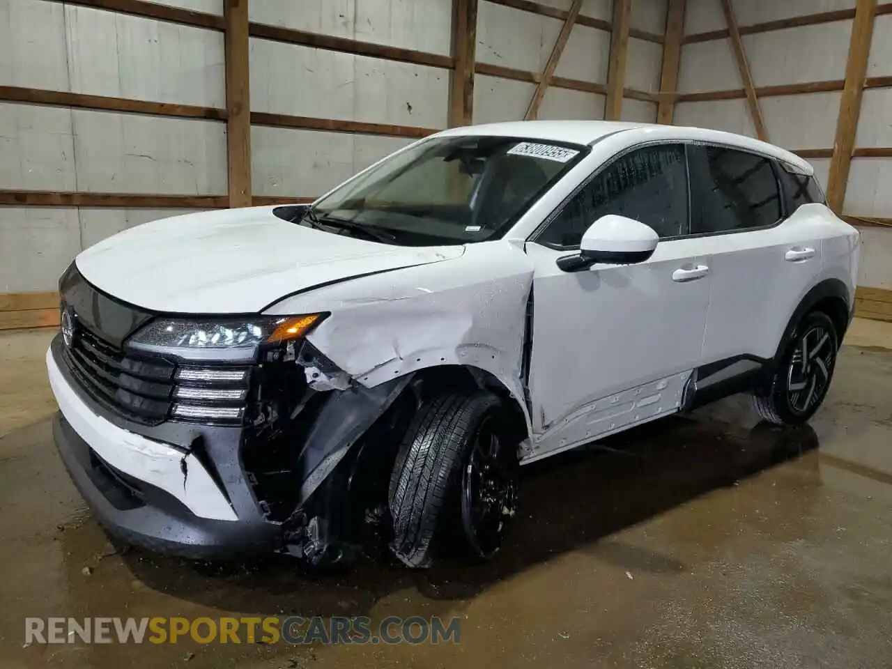 1 Photograph of a damaged car 3N8AP6CA7SL391231 NISSAN KICKS 2025