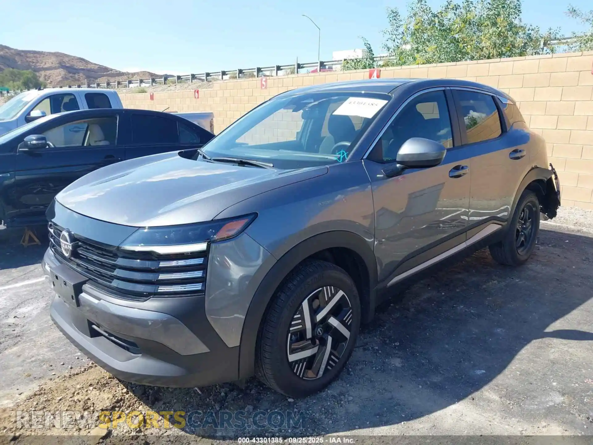 2 Photograph of a damaged car 3N8AP6CA8SL313640 NISSAN KICKS 2025