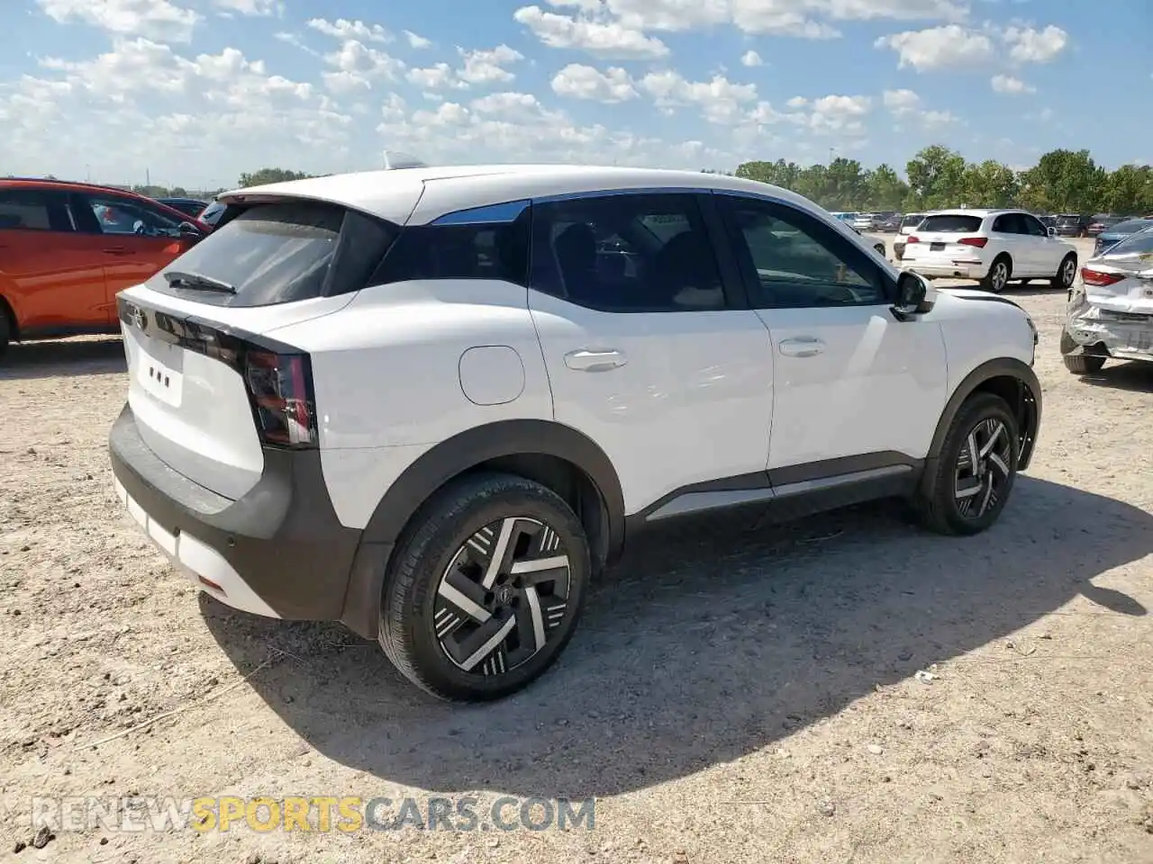 3 fotografías del automóvil dañado 3N8AP6CA8SL358027 NISSAN KICKS 2025