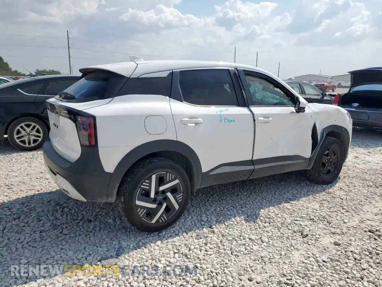 3 Photograph of a damaged car 3N8AP6CA8SL358075 NISSAN KICKS 2025