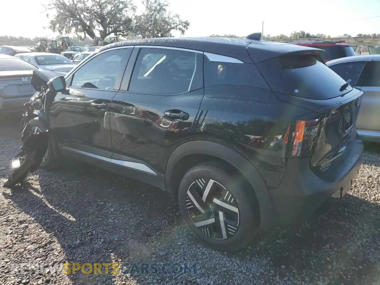 2 Photograph of a damaged car 3N8AP6CA9SL393045 NISSAN KICKS 2025