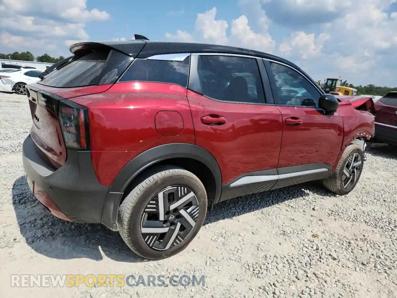 3 Photograph of a damaged car 3N8AP6CA9SL418235 NISSAN KICKS 2025