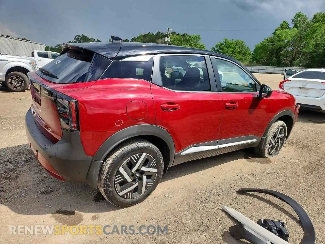 3 Photograph of a damaged car 3N8AP6CAXSL419748 NISSAN KICKS 2025