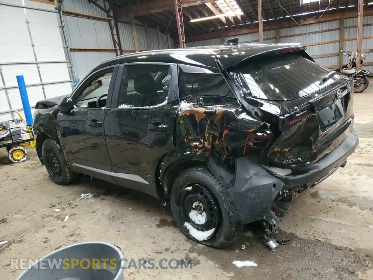 2 Photograph of a damaged car 3N8AP6CB0SL324981 NISSAN KICKS 2025
