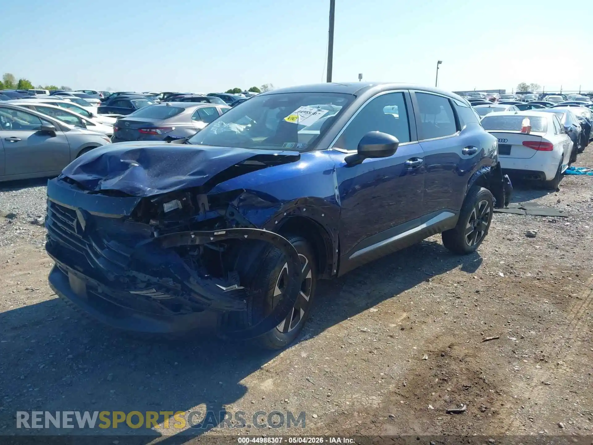 2 Photograph of a damaged car 3N8AP6CB0SL328254 NISSAN KICKS 2025