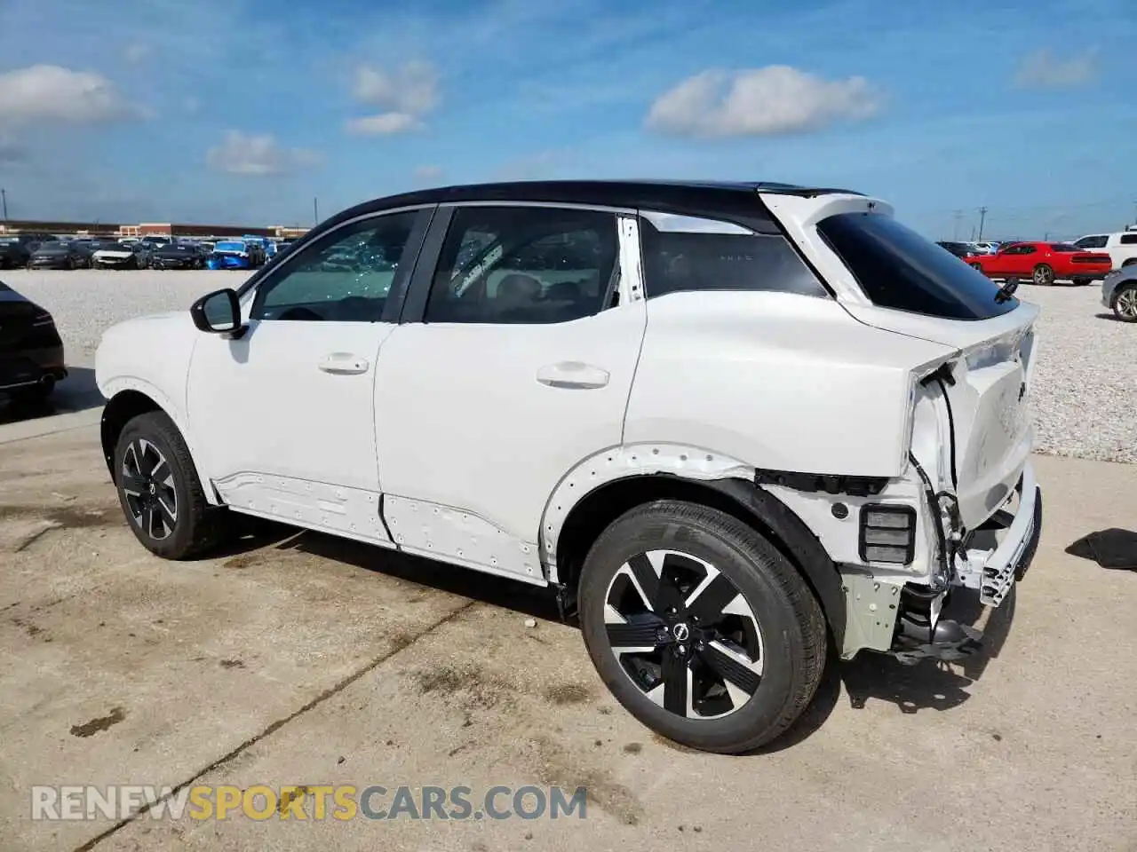 2 Photograph of a damaged car 3N8AP6CB0SL332255 NISSAN KICKS 2025