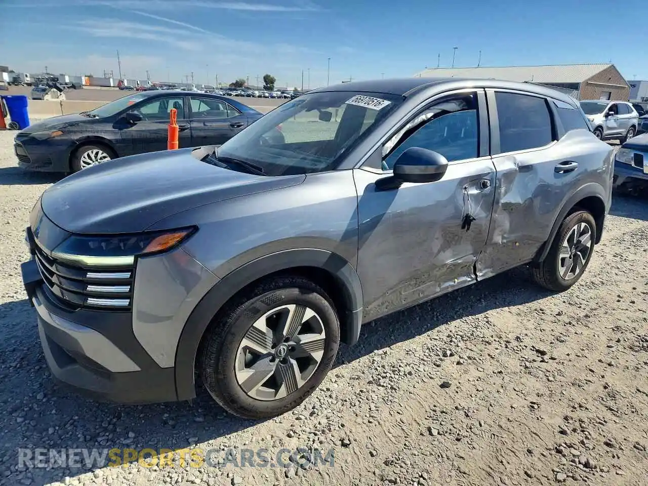 1 Photograph of a damaged car 3N8AP6CB1SL314377 NISSAN KICKS 2025