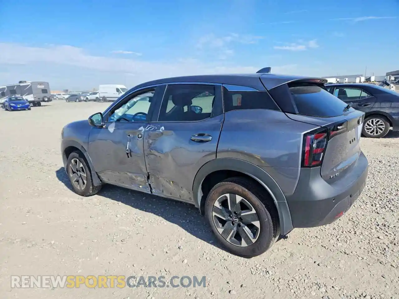 2 Photograph of a damaged car 3N8AP6CB1SL314377 NISSAN KICKS 2025