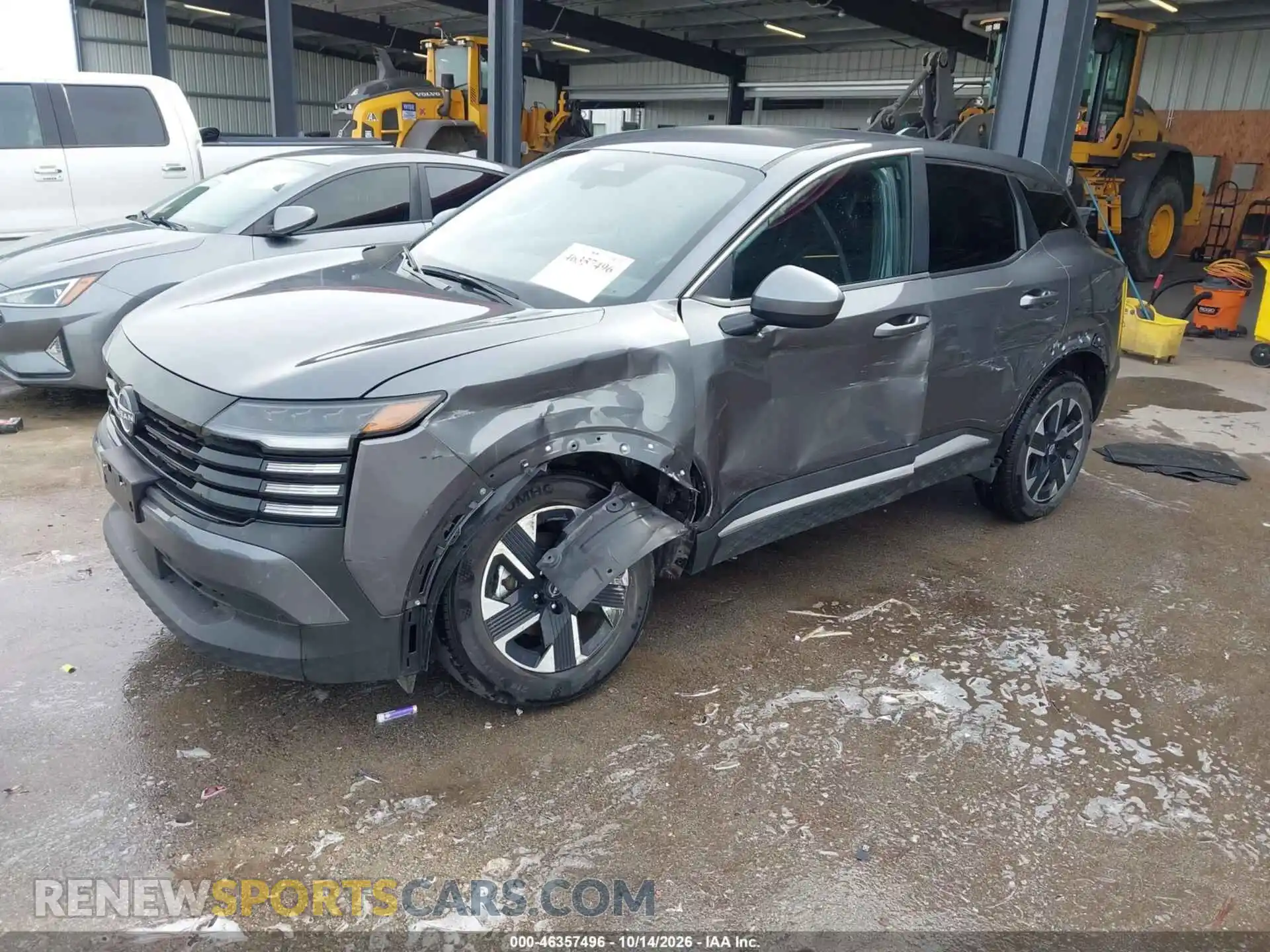 2 fotografías del automóvil dañado 3N8AP6CB1SL351218 NISSAN KICKS 2025