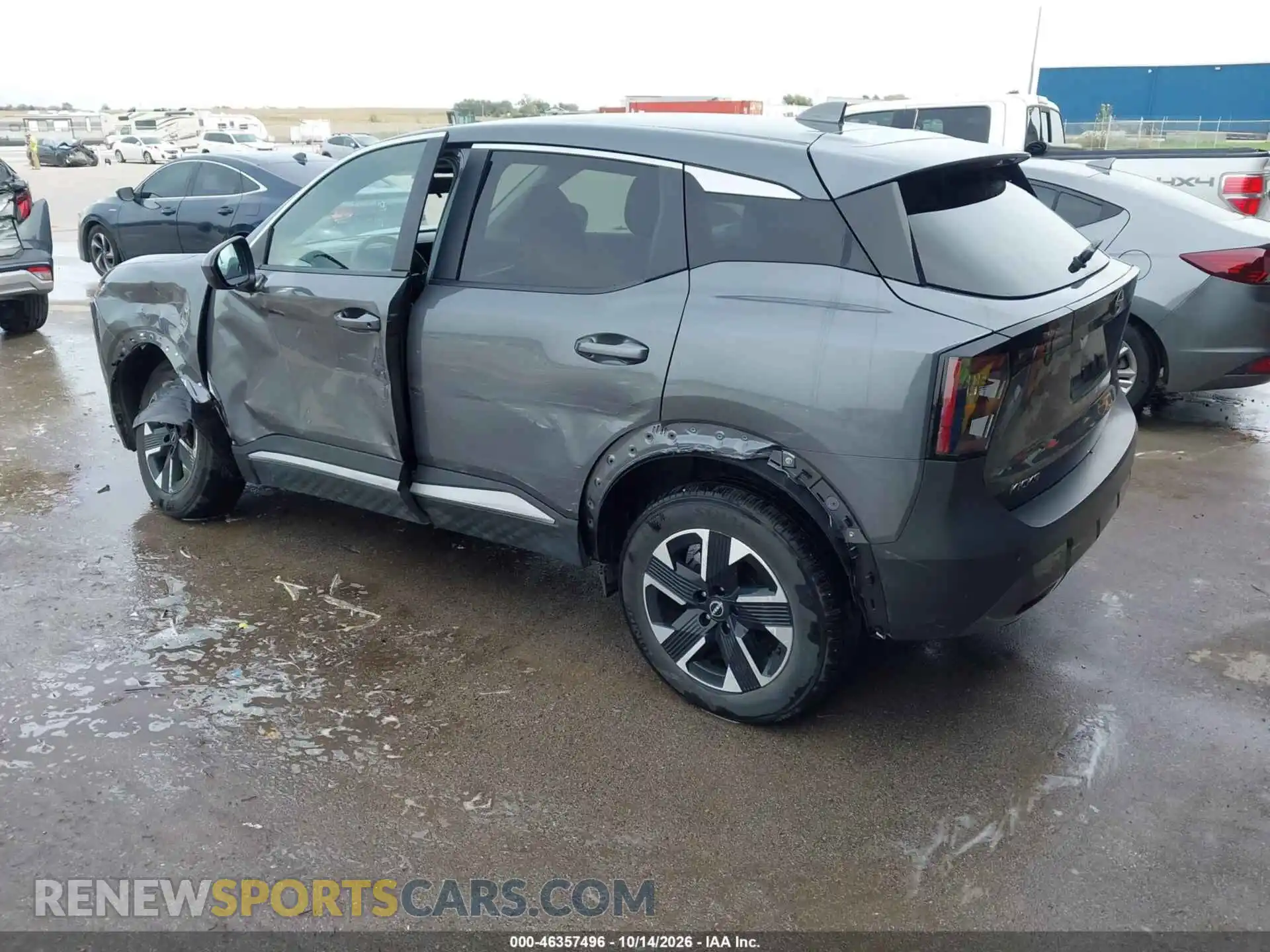 3 fotografías del automóvil dañado 3N8AP6CB1SL351218 NISSAN KICKS 2025