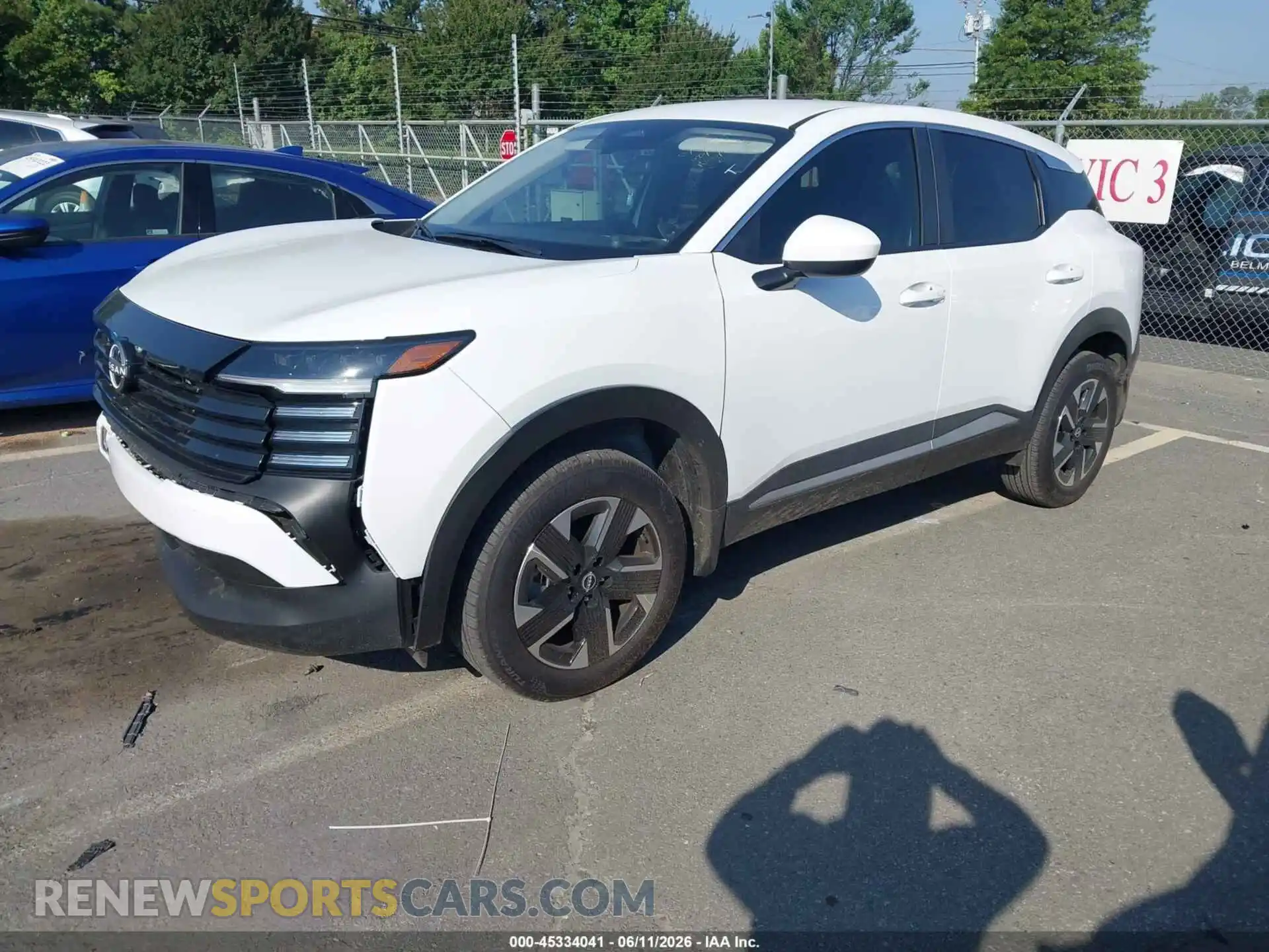 2 Photograph of a damaged car 3N8AP6CB1SL364339 NISSAN KICKS 2025