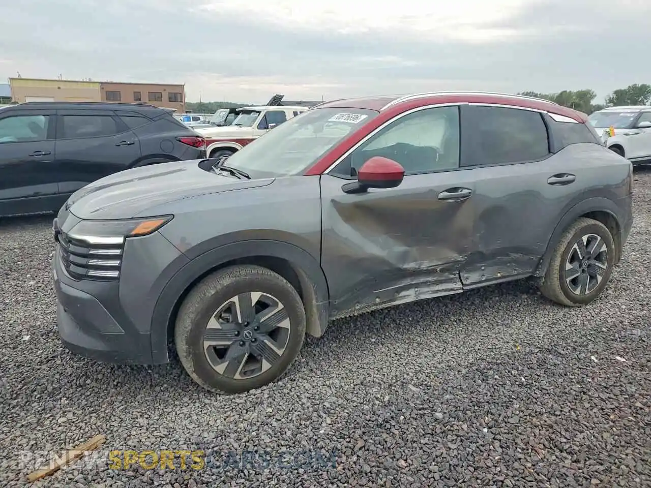 1 Photograph of a damaged car 3N8AP6CB1SL382159 NISSAN KICKS 2025