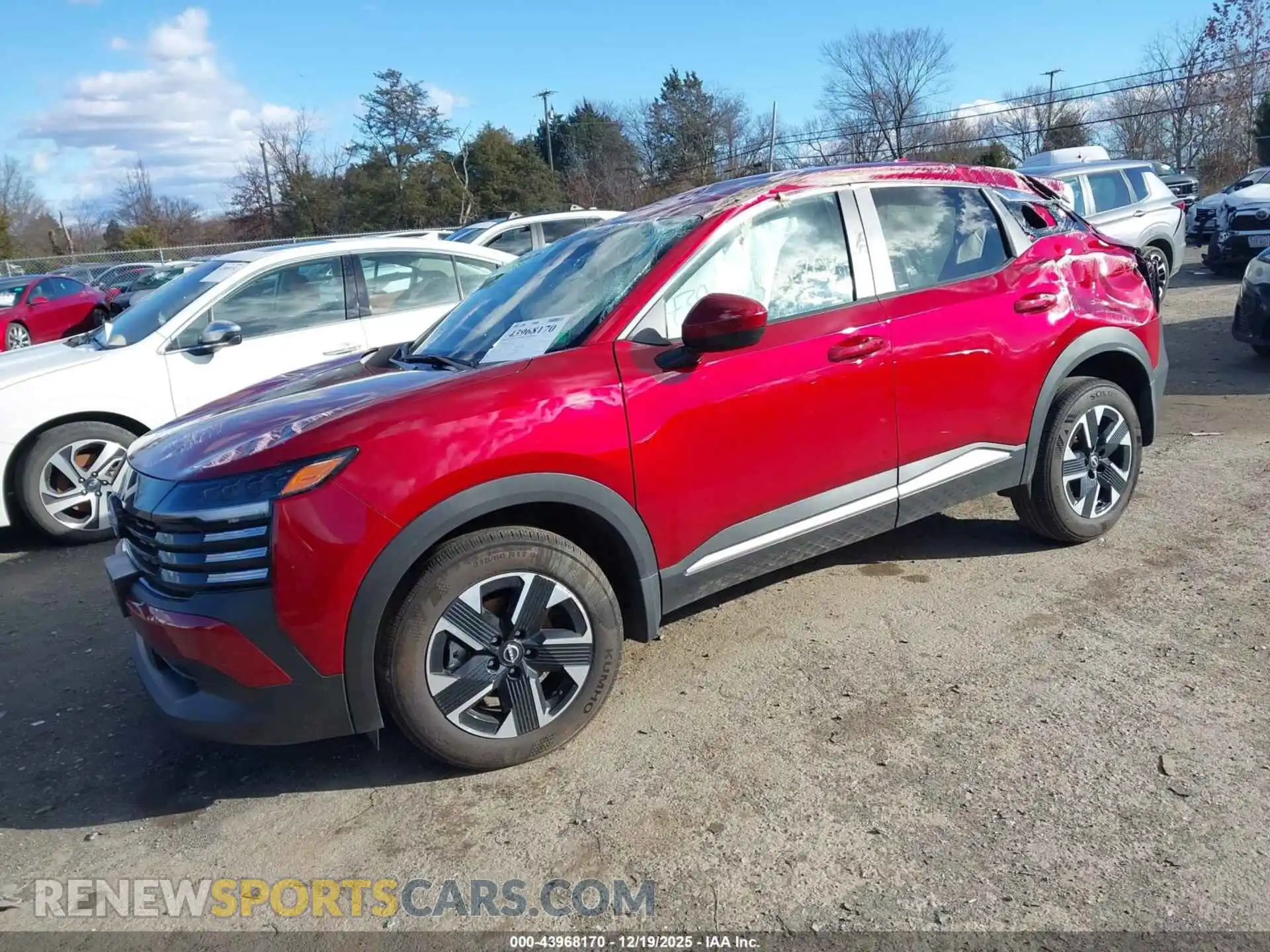 2 Photograph of a damaged car 3N8AP6CB2SL322407 NISSAN KICKS 2025