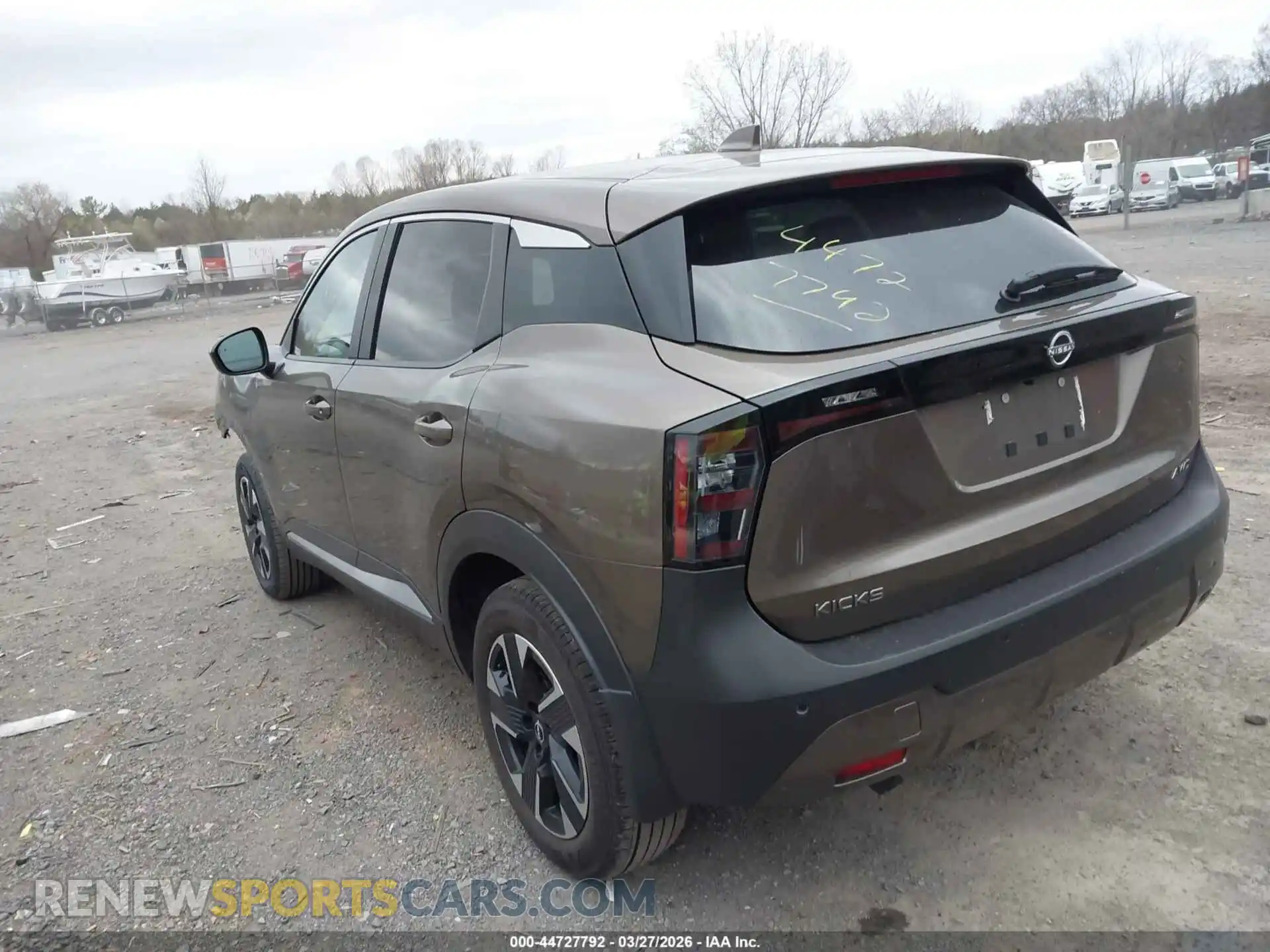 3 Photograph of a damaged car 3N8AP6CB3SL315045 NISSAN KICKS 2025